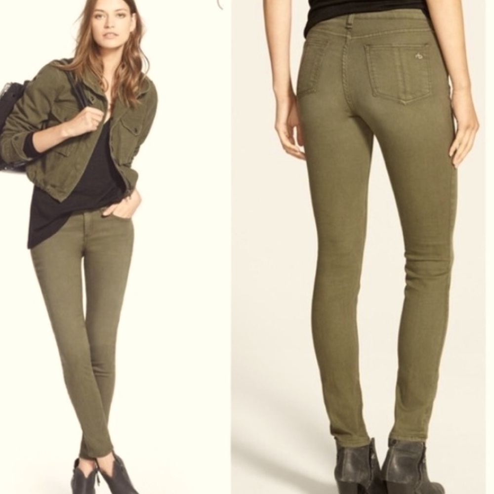 rag & bone Olive Skinny Pants
